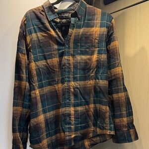 Banana Republic Light Flannel Checkered Shirt